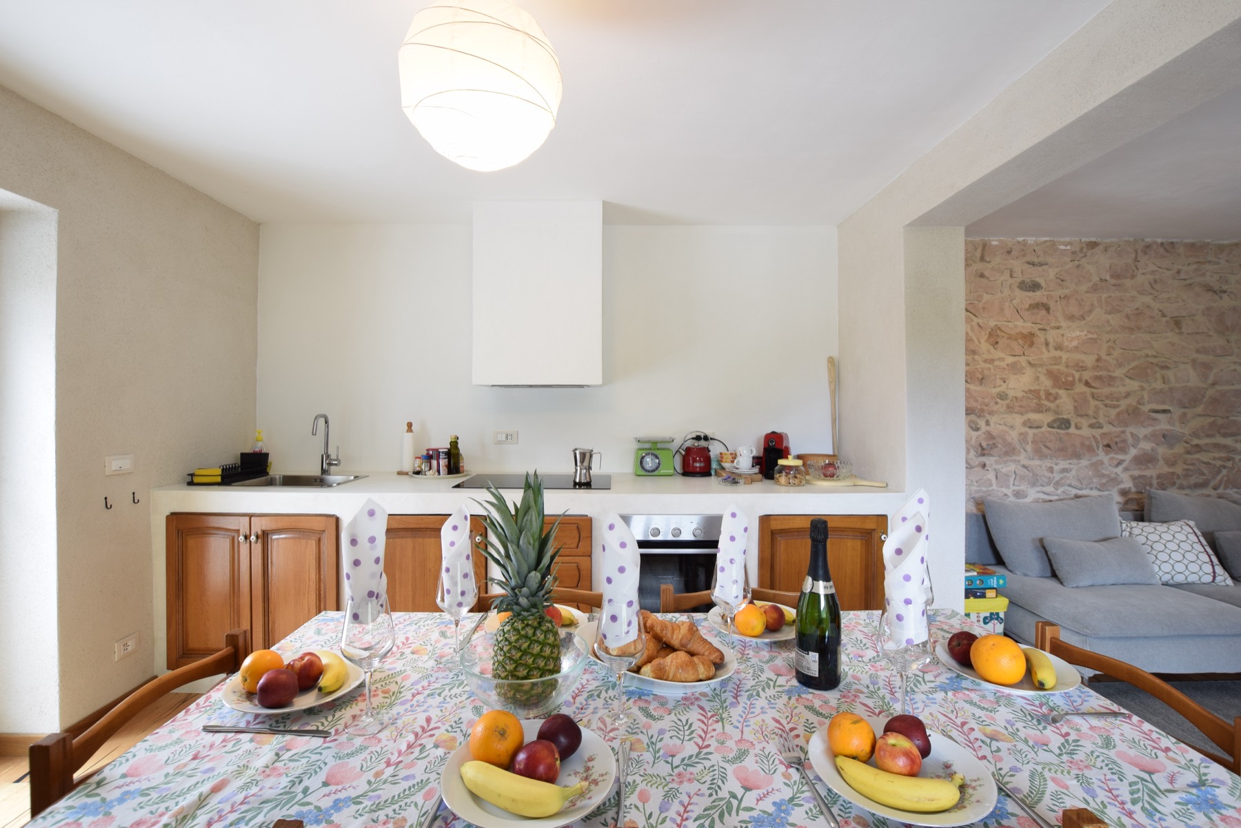Cucina luminosa
